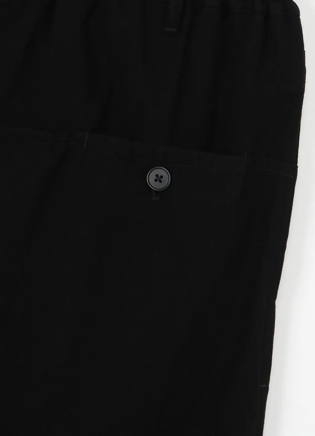 Wildside × Minedenim F.Black Denim Wrap Pants