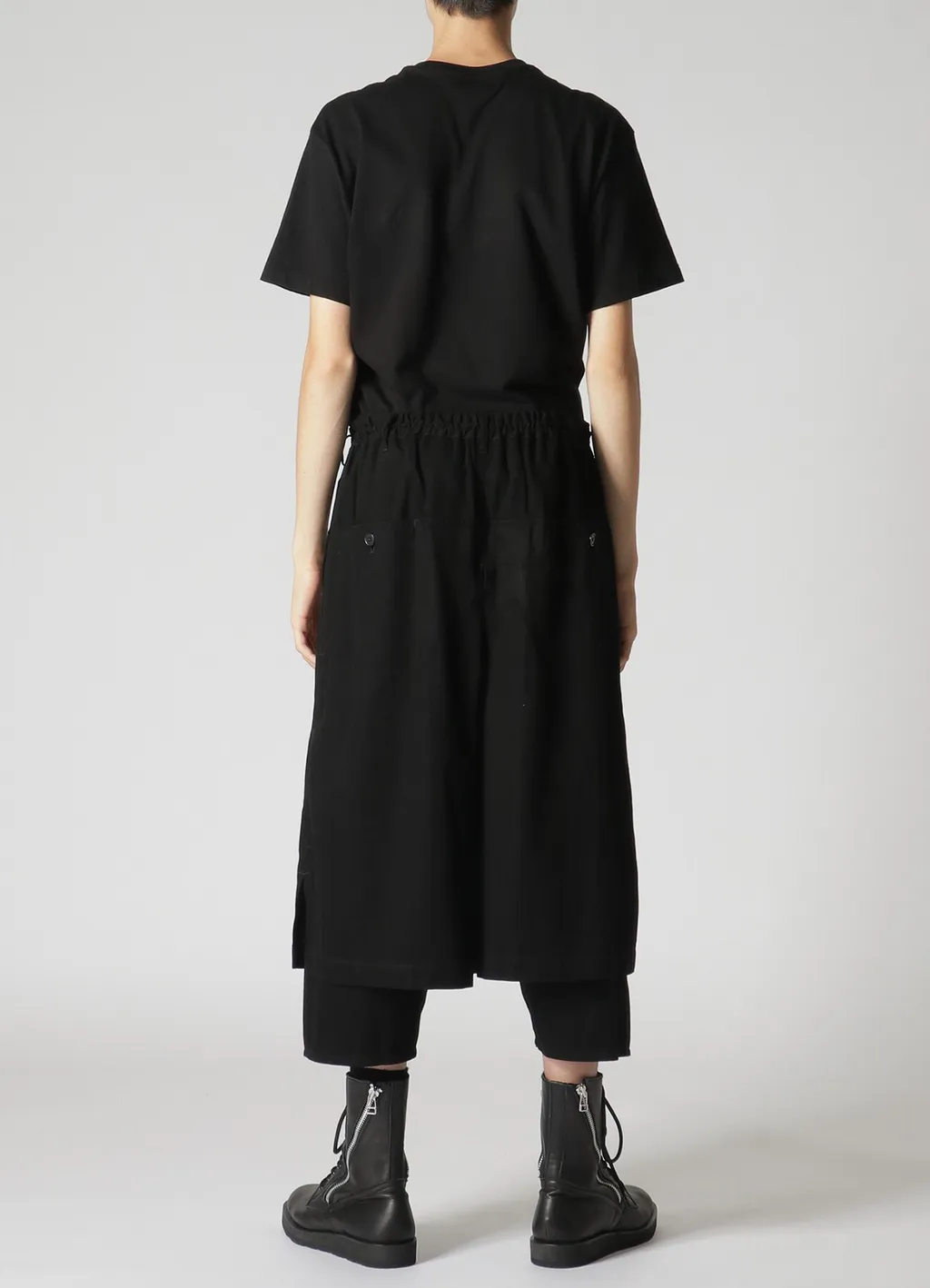 Wildside × Minedenim F.Black Denim Wrap Pants