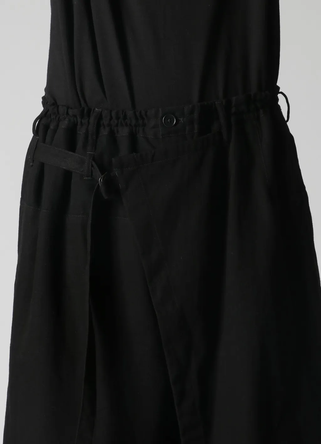 Wildside × Minedenim F.Black Denim Wrap Pants