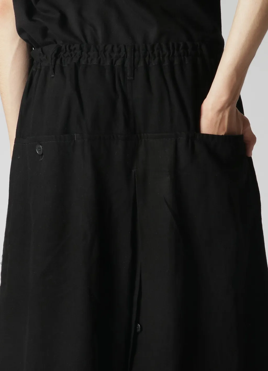 Wildside × Minedenim F.Black Denim Wrap Pants