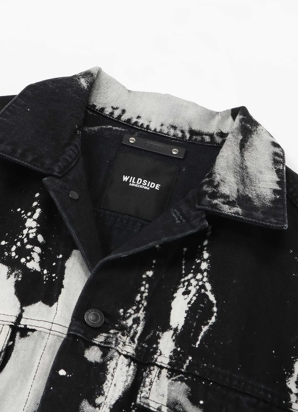 Wildside × Minedenim Bd Bleachout Bf Denim Jacket