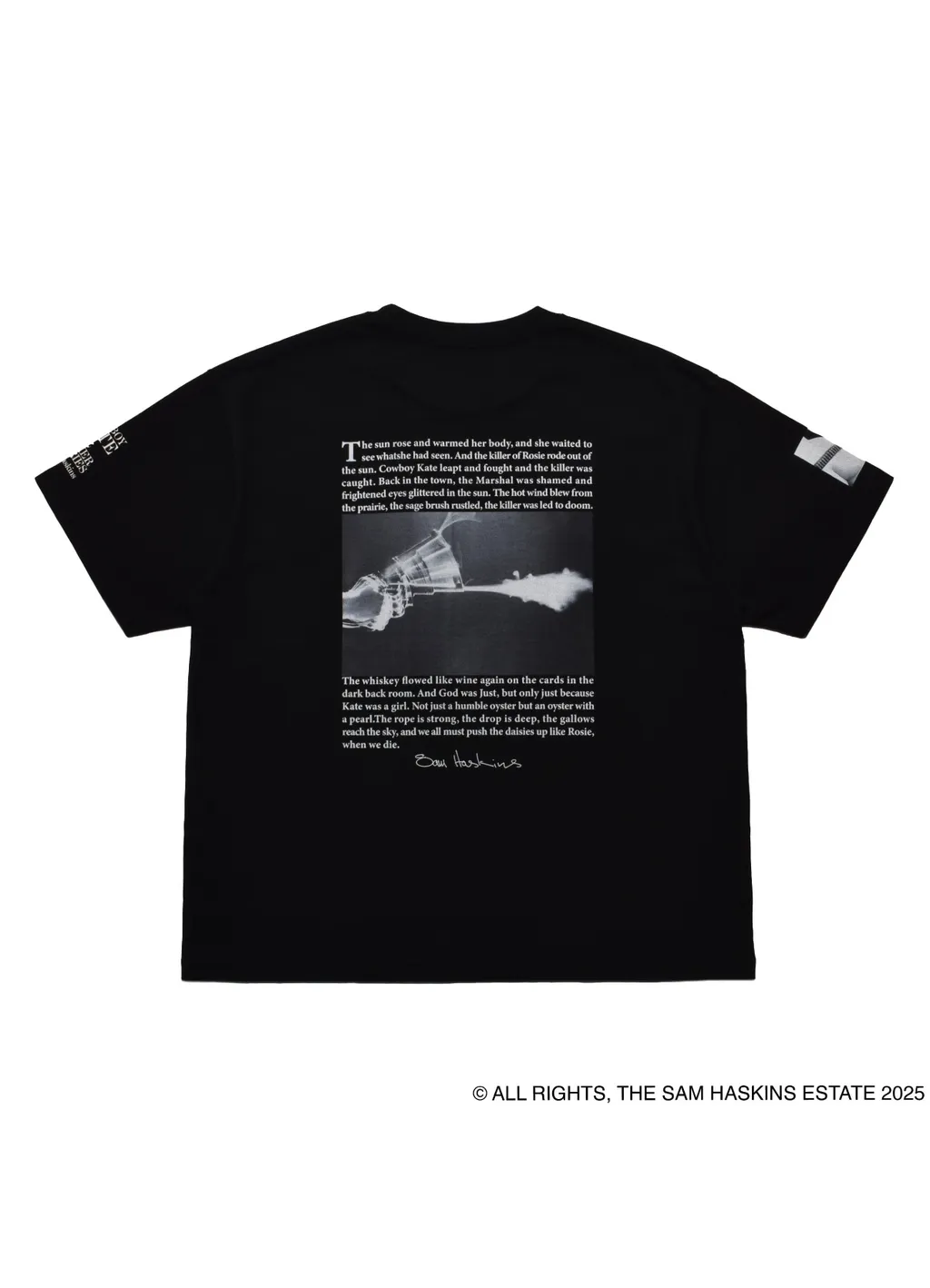 Sam Haskins × Stie-Lo T-Sh Blk