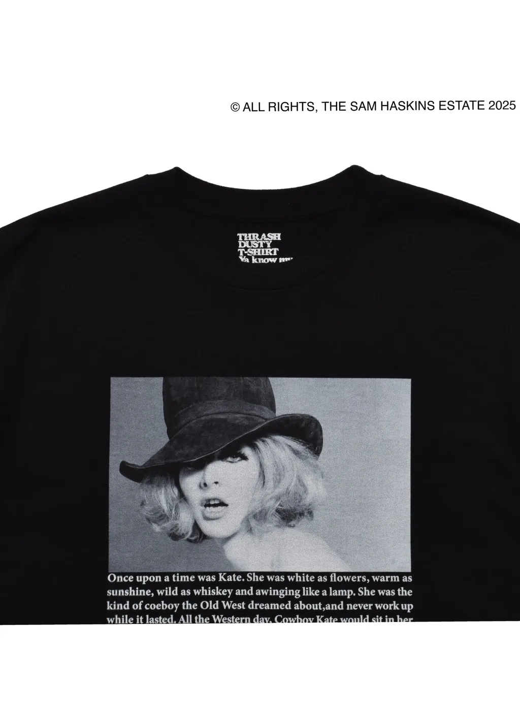 Sam Haskins × Stie-Lo T-Sh Blk