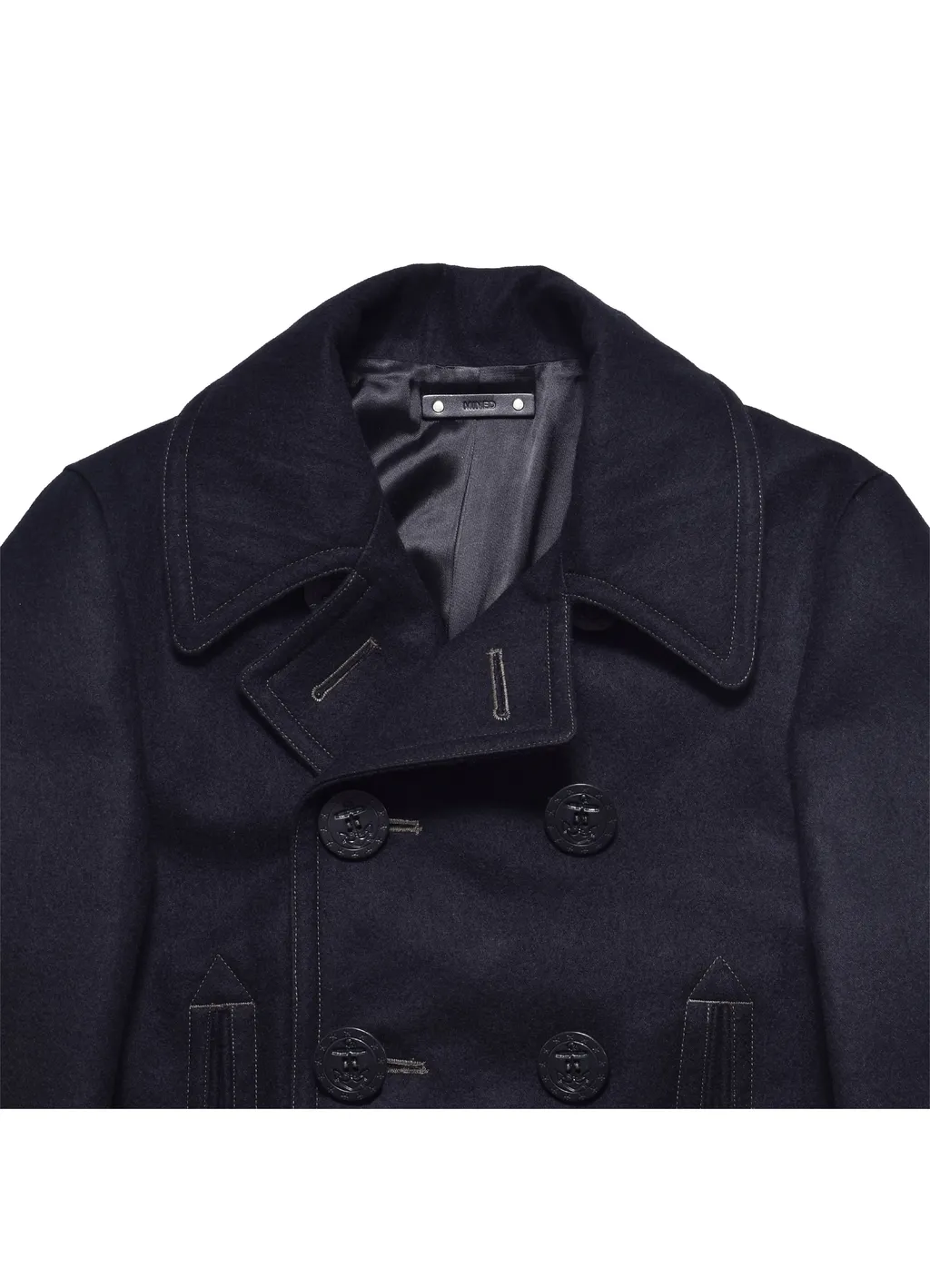 W.Denim Melton Pea Ct