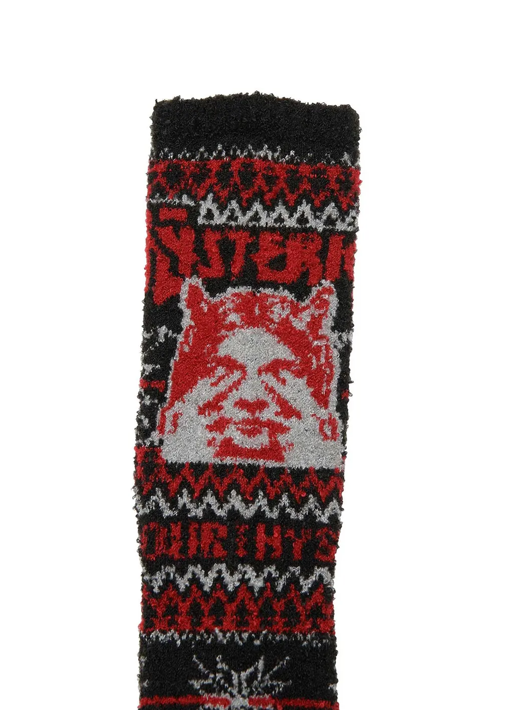 See No Evil Nordic Patterned Socks