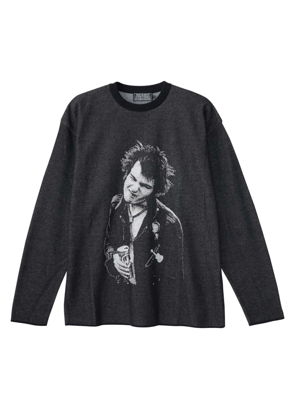 Dm/Sid Vicious Jacquard Sweater