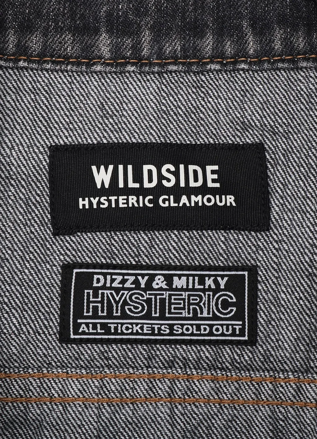 Wildside × Hysteric Glamour Denim Jacket Speak No Evil