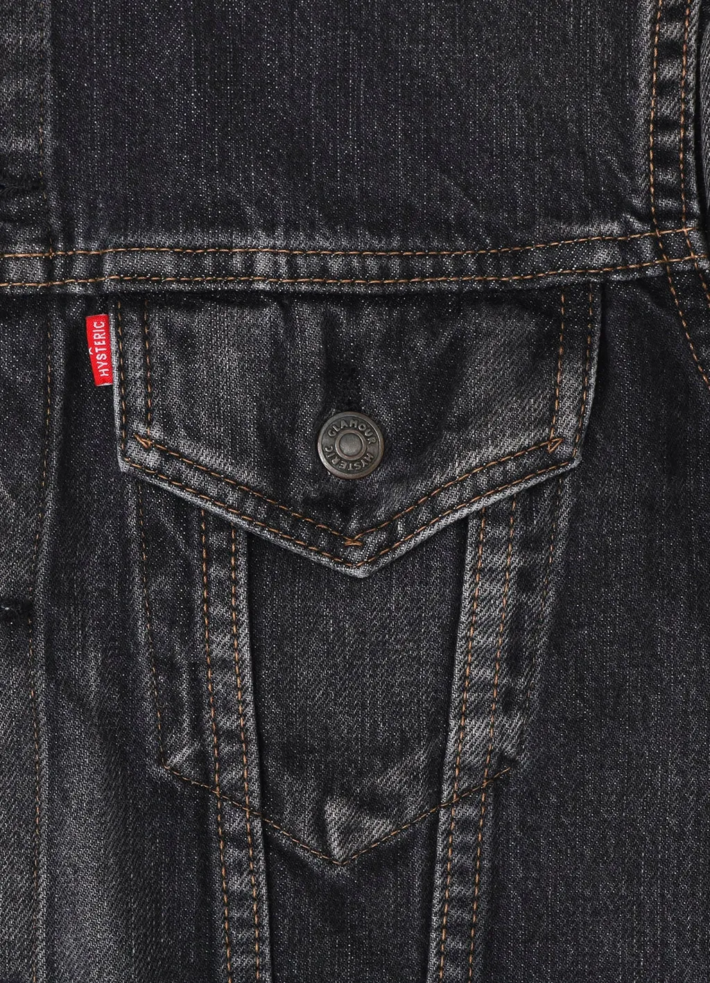 Wildside × Hysteric Glamour Denim Jacket Speak No Evil
