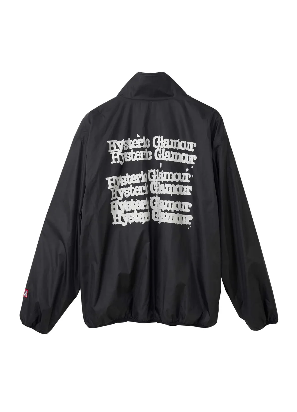 Typewriter Logo Standing Collar Jacket