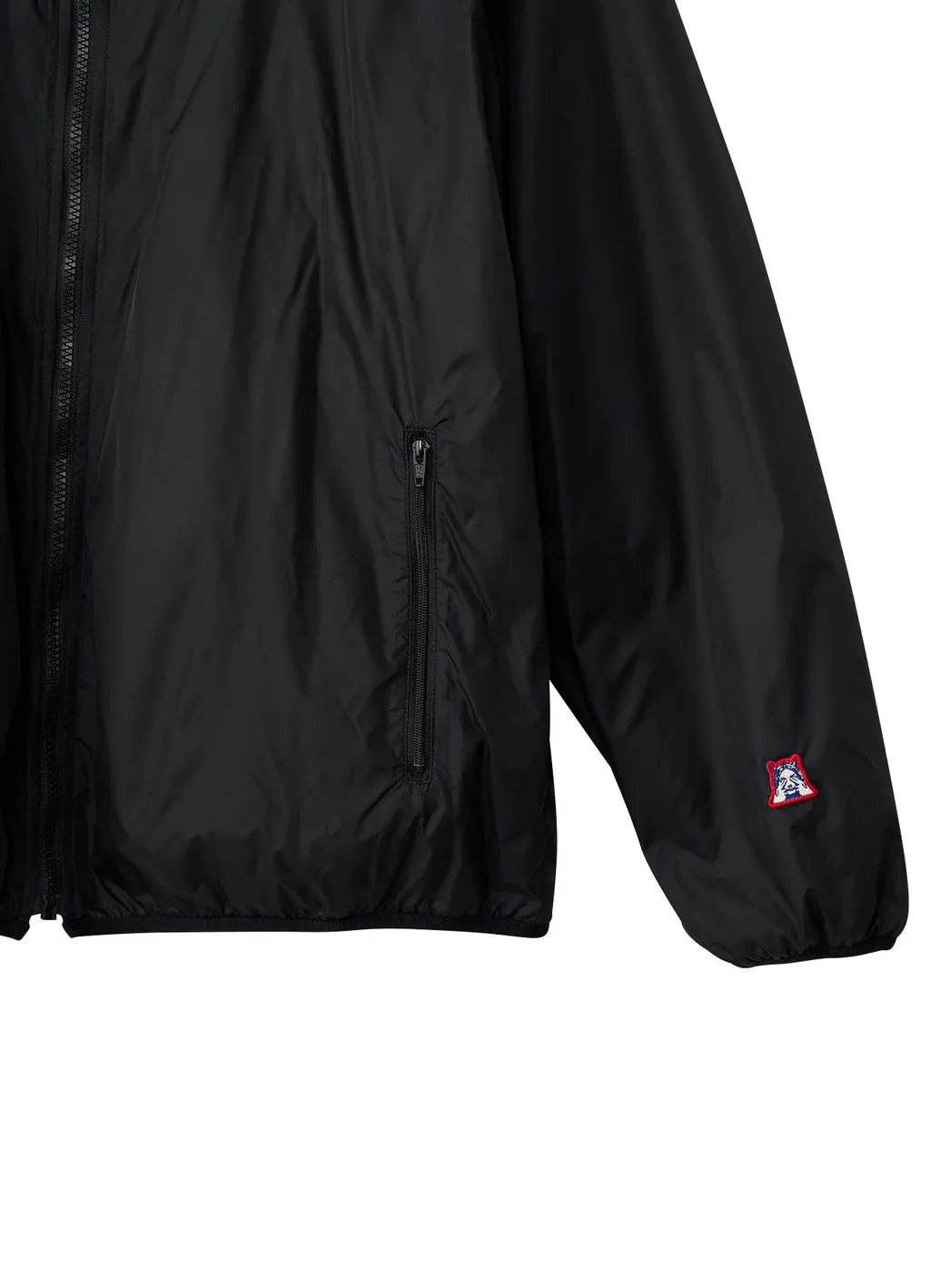 Typewriter Logo Standing Collar Jacket