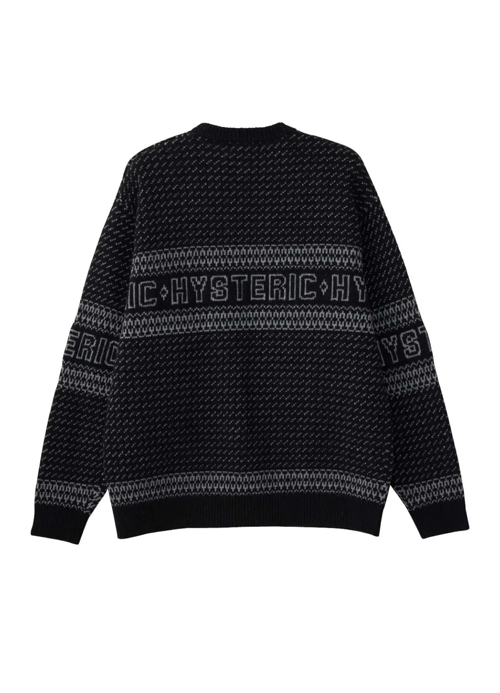 Hysteric Logo Jacquard Sweater