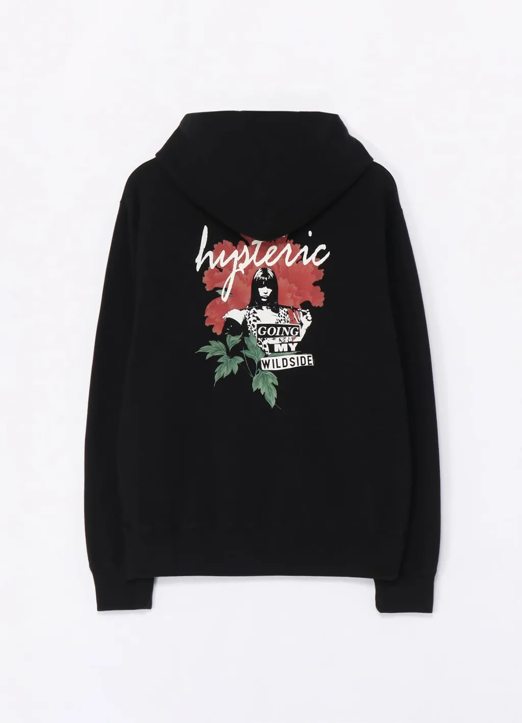 Wildside × Hysteric Glamour Peony Punk Hoodie