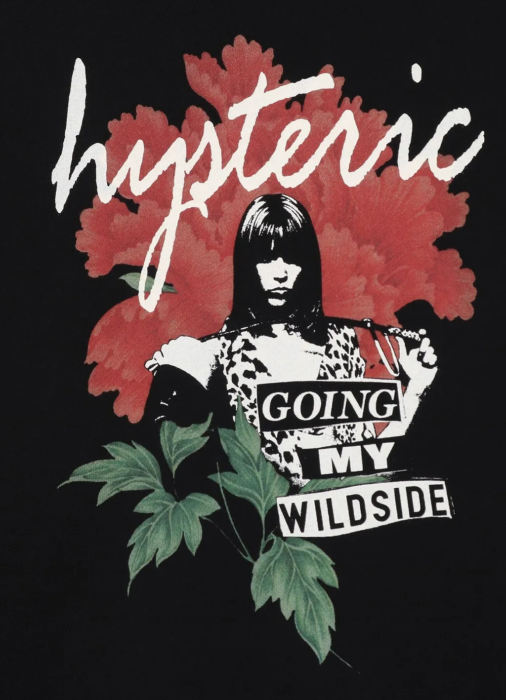 Wildside × Hysteric Glamour Peony Punk Hoodie