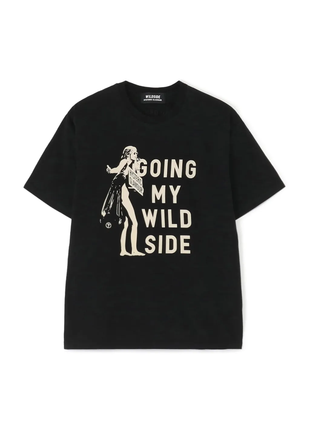 Wildside × Hysteric Glamour T-Shirt Going My Wildside