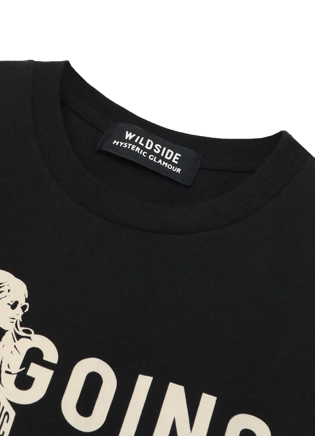 Wildside × Hysteric Glamour T-Shirt Going My Wildside