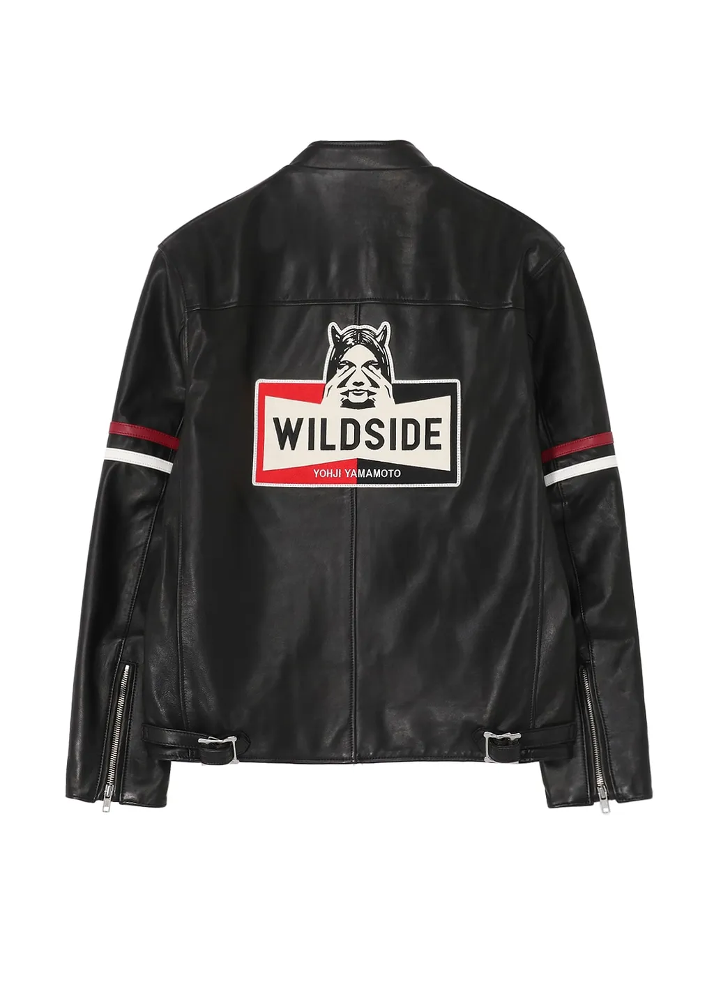 Wildside × Hysteric Glamour Racing Leather Jacket