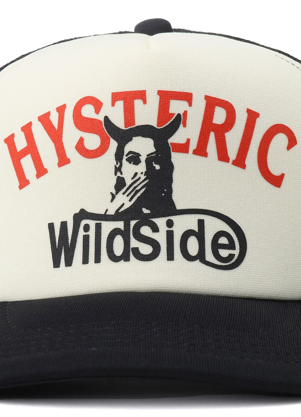 Wildside × Hysteric Glamour Mesh Cap Speak No Evil