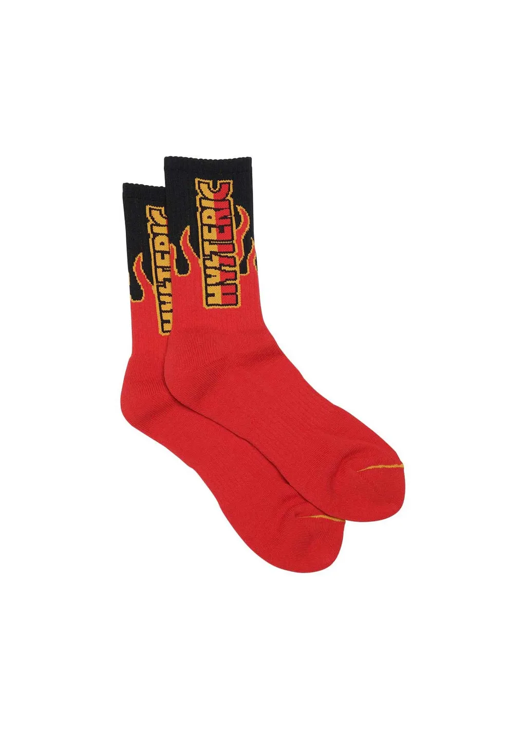 Hysteric Fire Sports Socks