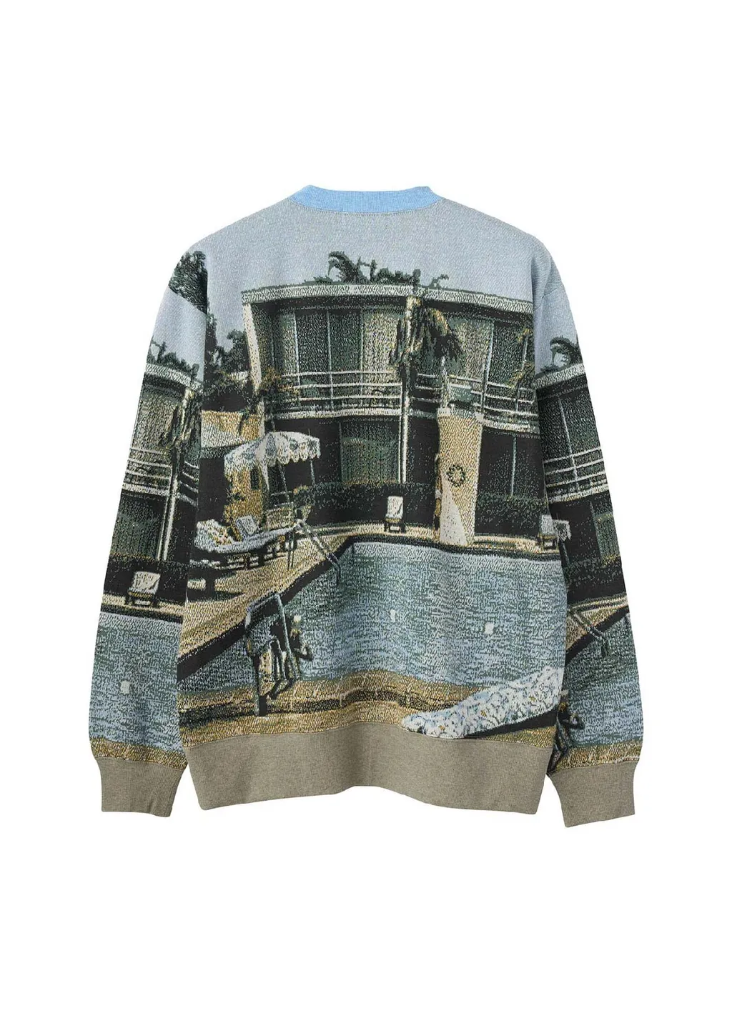 Pool Side Jacquard Sweat