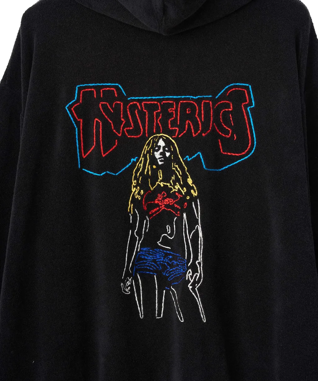 Bad Ass Mama Embroidery Parka