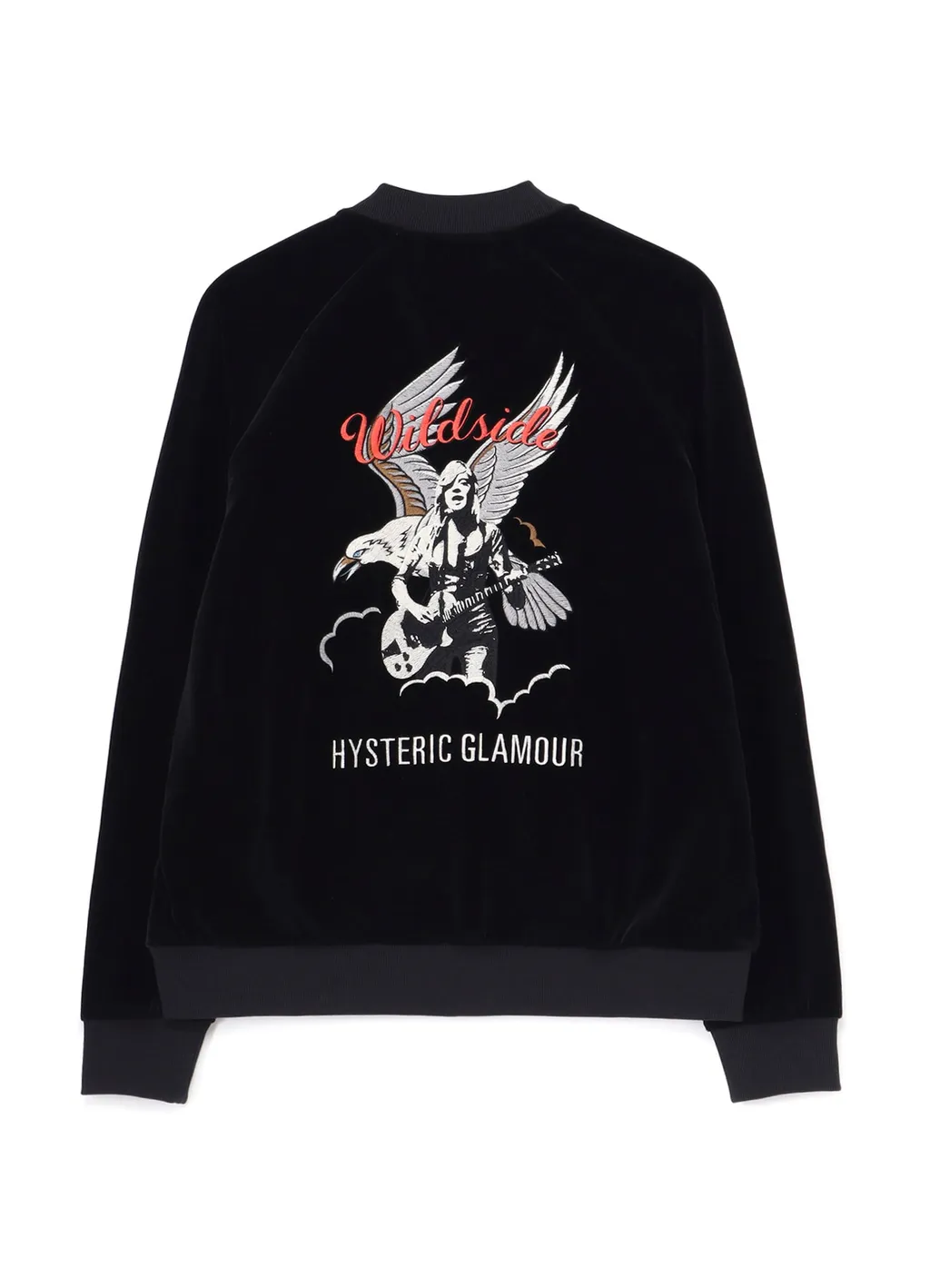 Wildside × Hysteric Glamour Velor Track Jacket