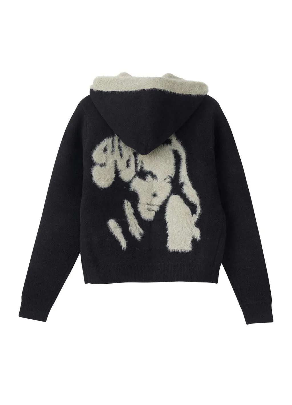 Hysteric Woman Jacquard Fabric Hoodie