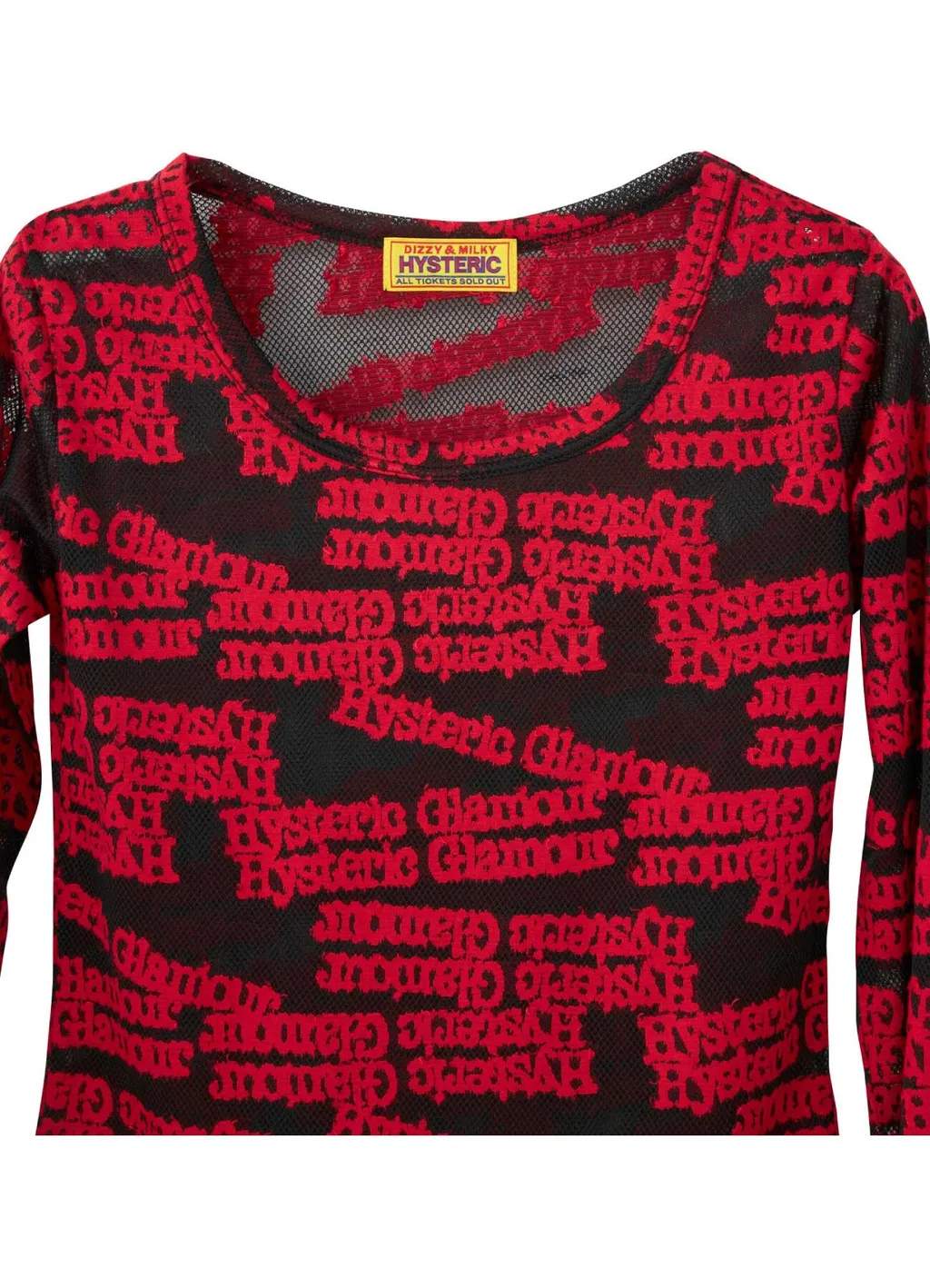 Type Logo Pattern Jacquard T-Shirt