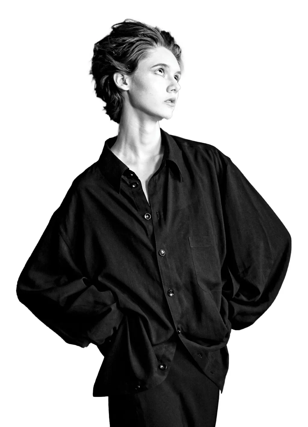 Wildside × Kie Einzelganger Strap-Detail Long Sleeve Shirt