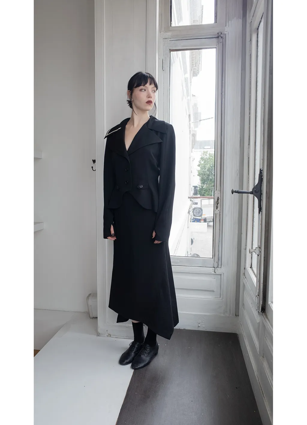 Wildside × Kie Einzelganger Wool Gabardine Skirt