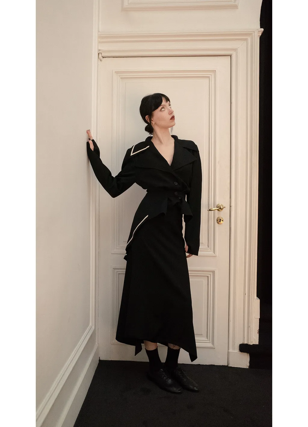 Wildside × Kie Einzelganger Wool Gabardine Skirt
