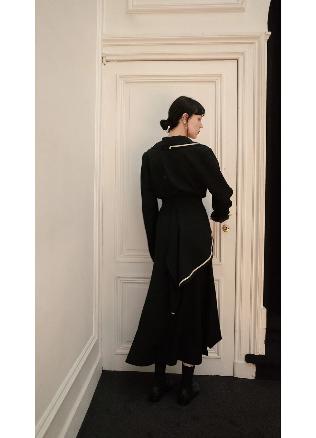 Wildside × Kie Einzelganger Wool Gabardine Skirt