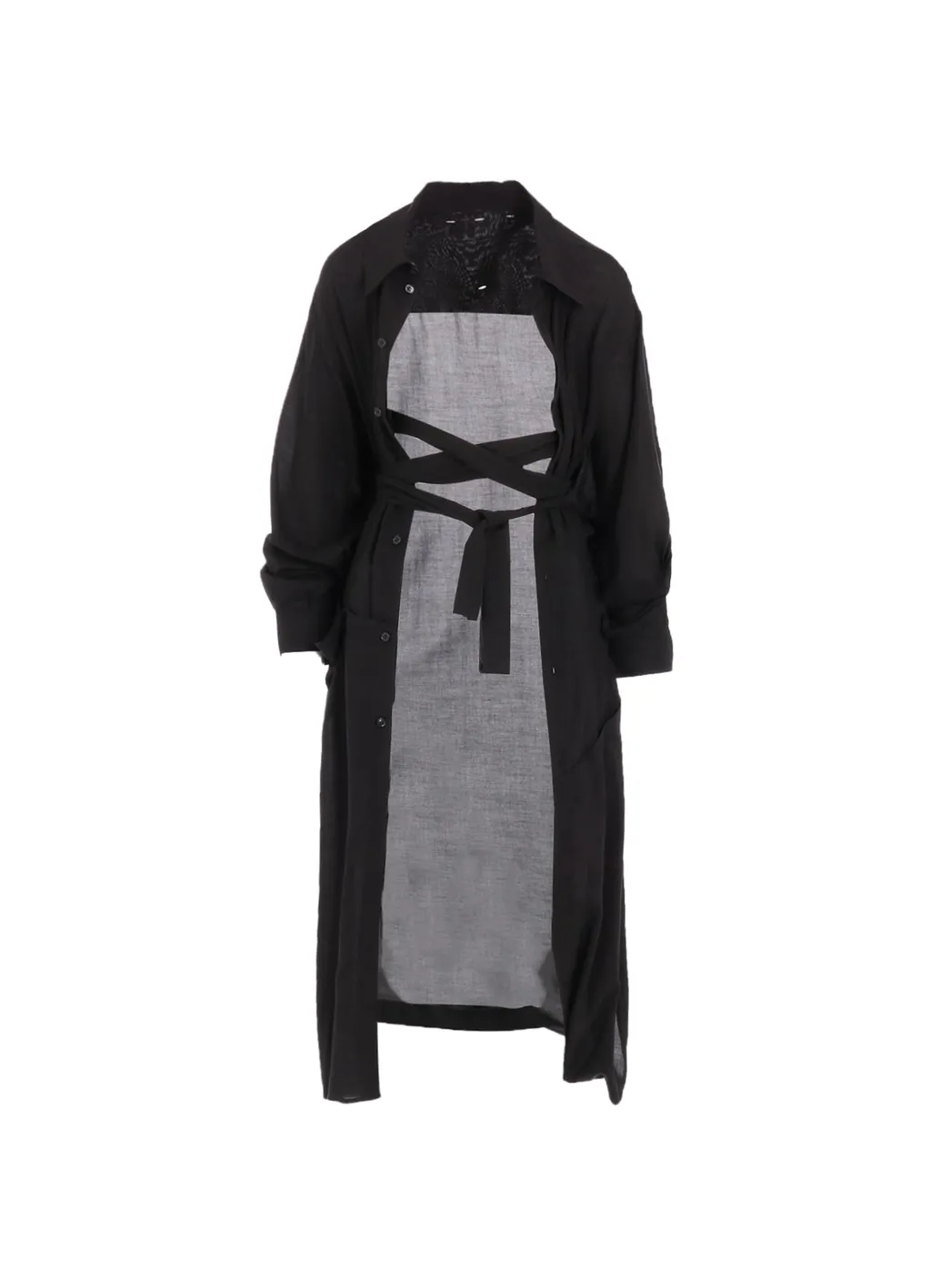 Wildside × Kie Einzelganger Strap-Detail Shirt Dress