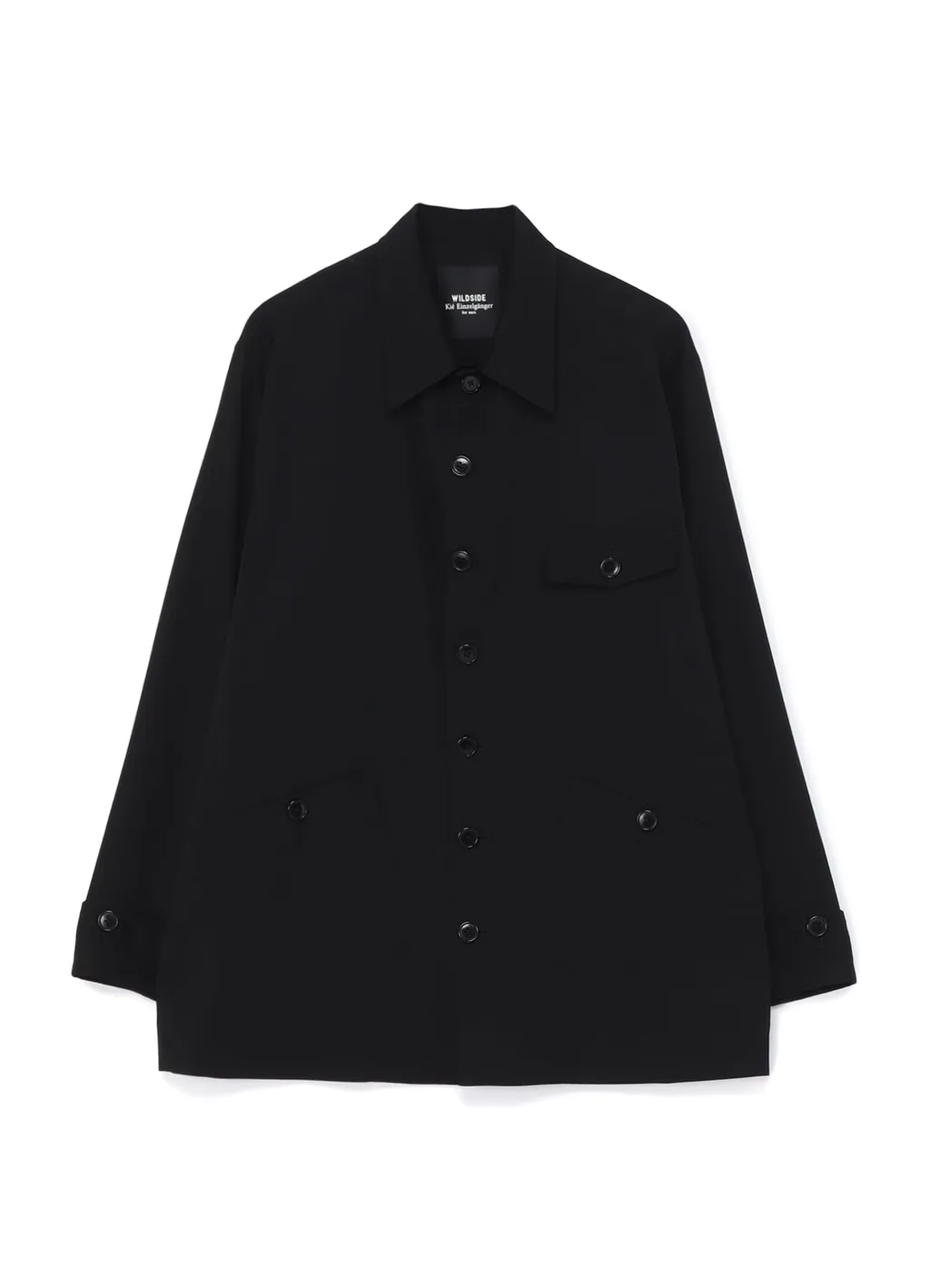 Wildside × Kie Einzelganger Wool Gabardine Pajama Shirt
