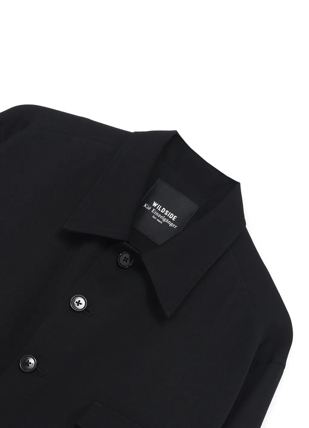 Wildside × Kie Einzelganger Wool Gabardine Pajama Shirt