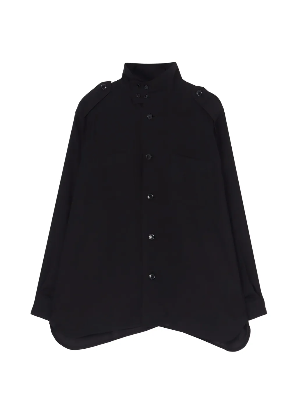 Wildside × Kie Einzelganger Long Stand Collar Ls Shirt