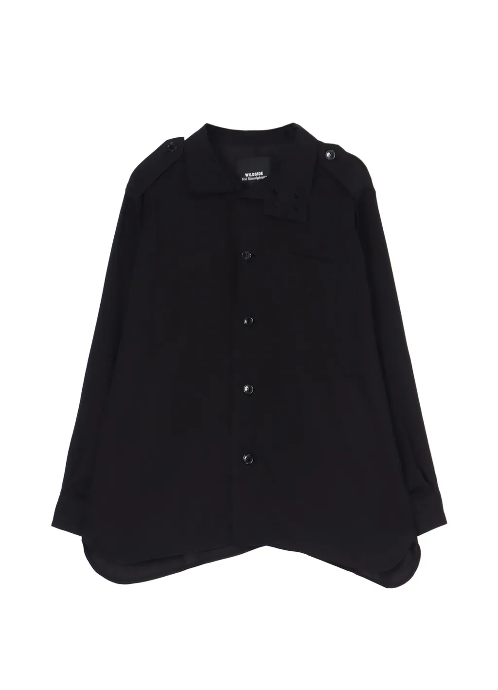 Wildside × Kie Einzelganger Long Stand Collar Ls Shirt