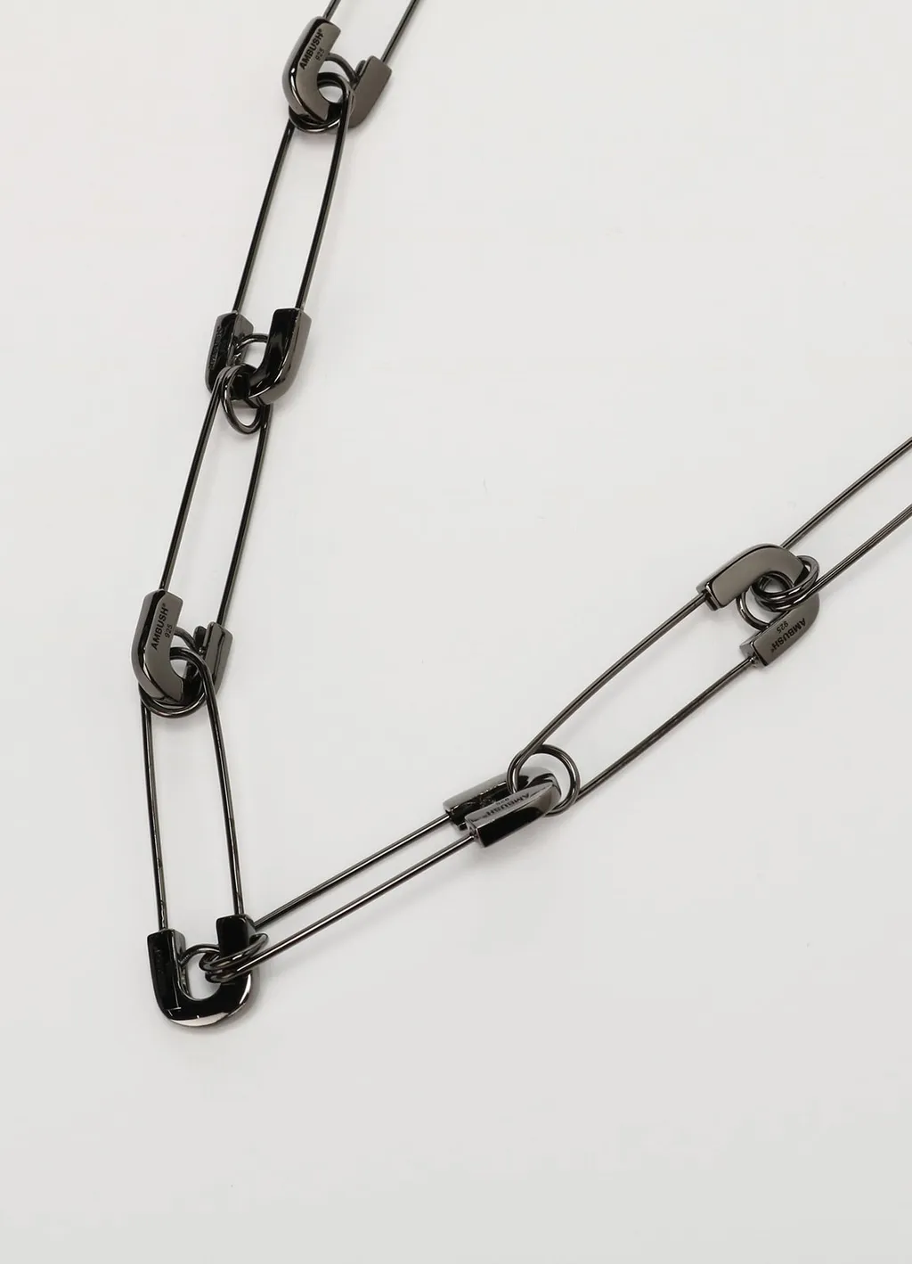 Wildside × Ambush Safety Pin Link Necklace