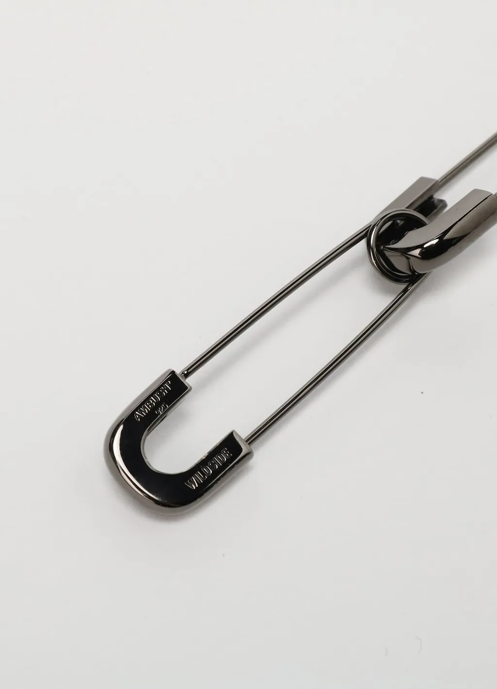 Wildside × Ambush Safety Pin Link Necklace