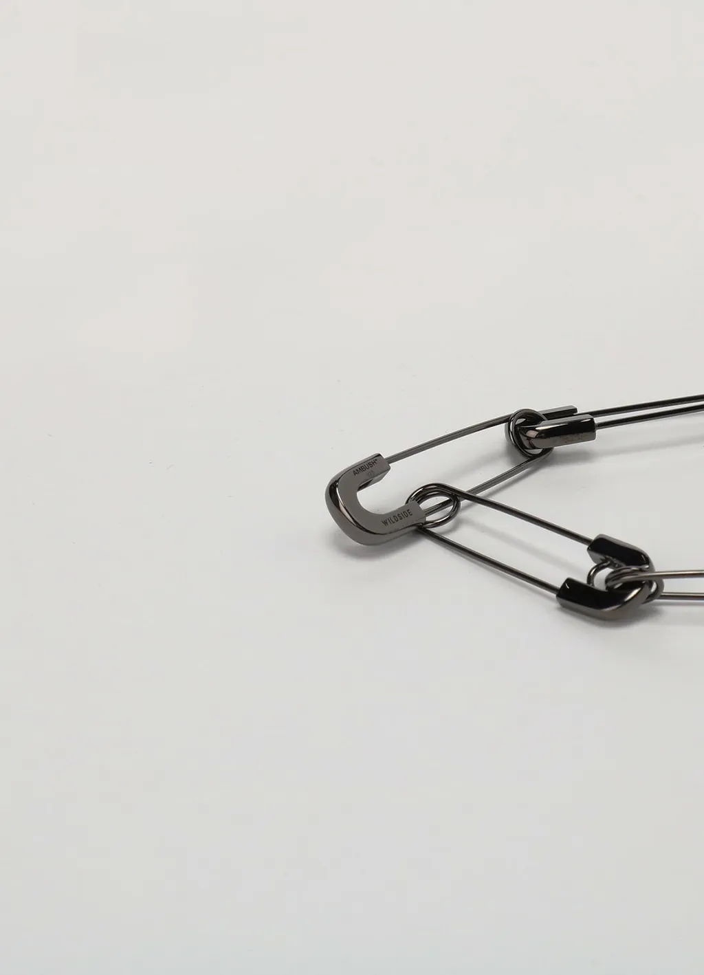 Wildside × Ambush Safety Pin Link Bracelet