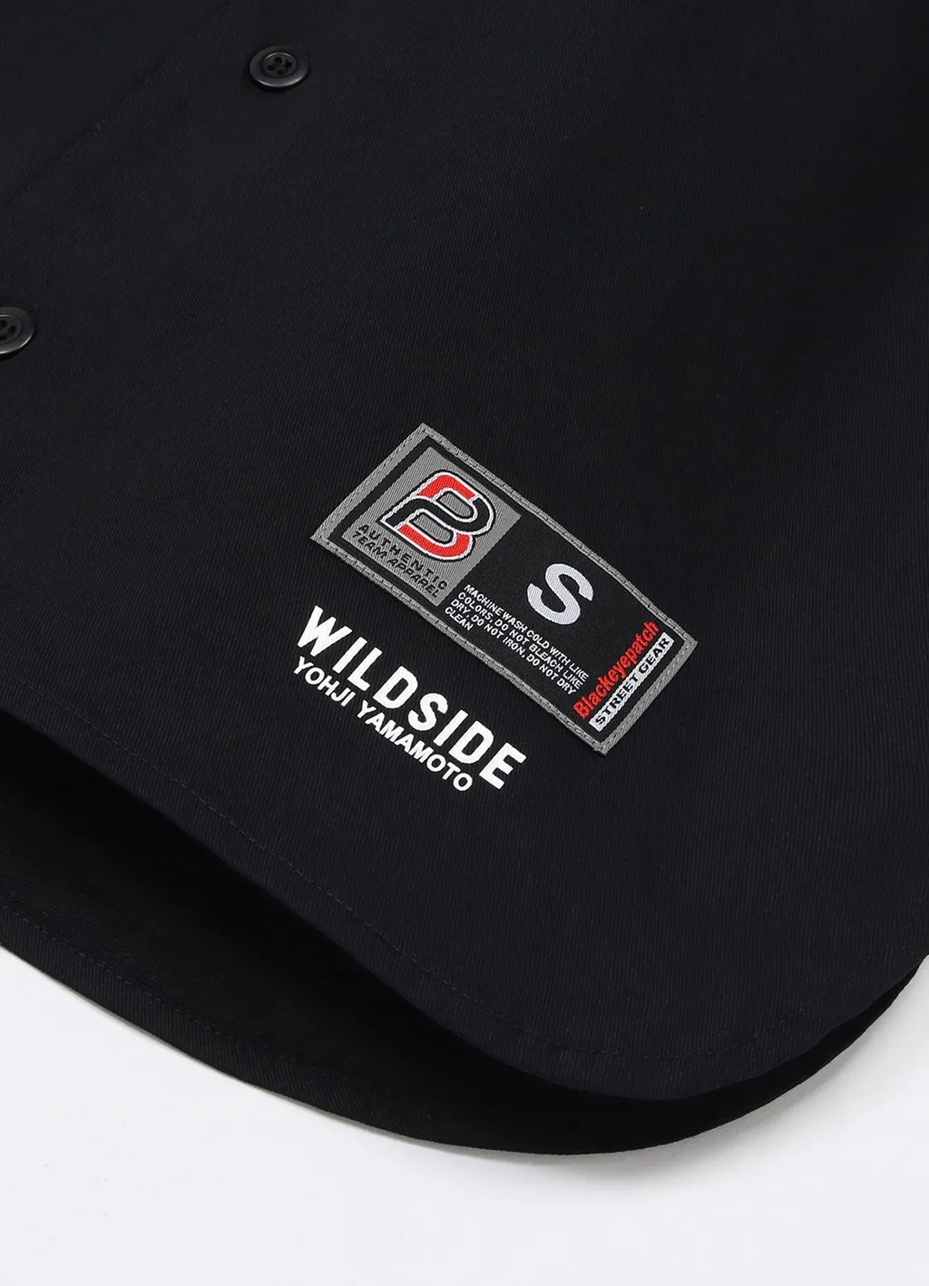 Wildside × Blackeyepatch Noir Eye Patch Baseball T-Shirt