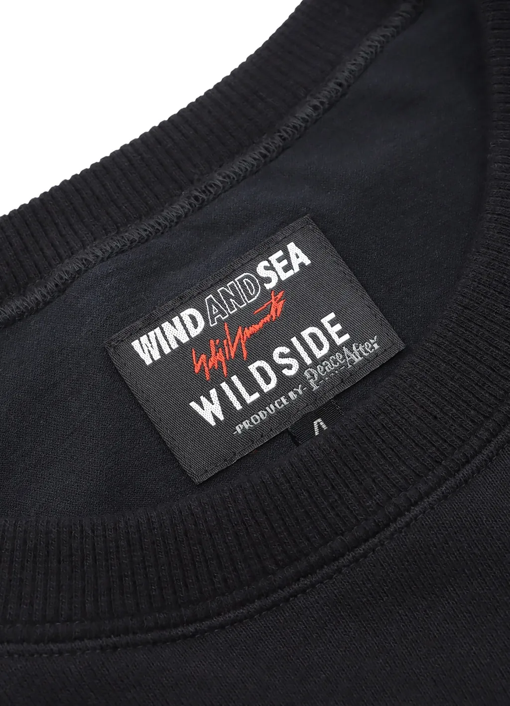 Wildside × Wind And Sea Damage Cutting Sweat Shirt