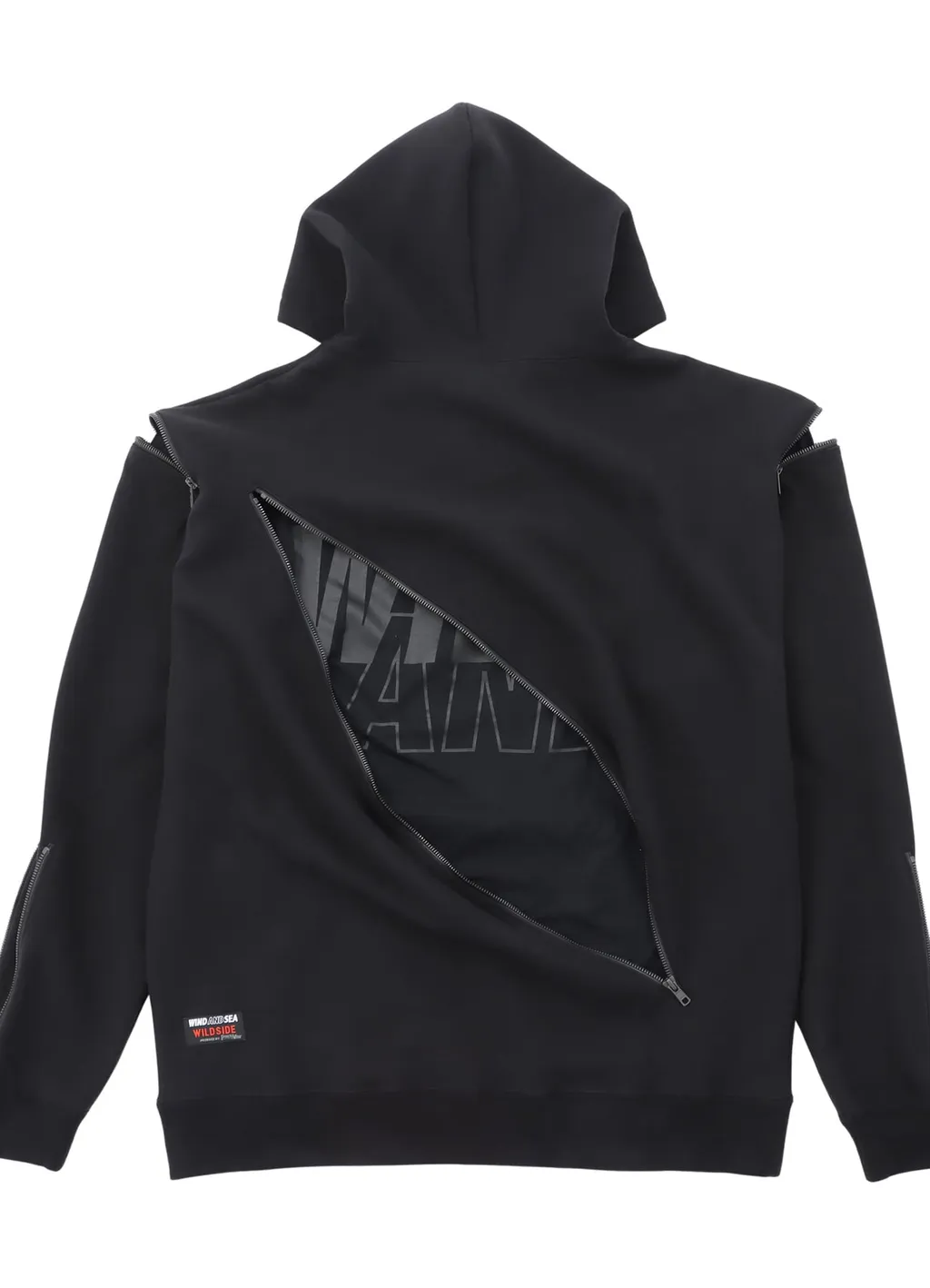 Wildside × Wind And Sea Multi Zipper Hoodie