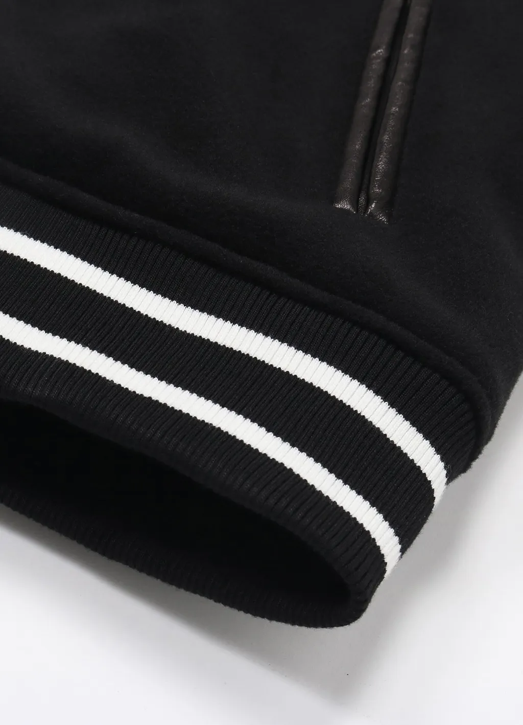 Wildside × Blackeyepatch Noir Eye Patch Varsity Jacket