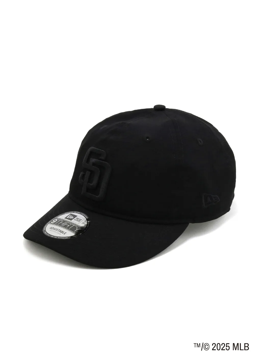 Wildside×New Era 9Thirty San Diego Padres Black Gabardine Cap