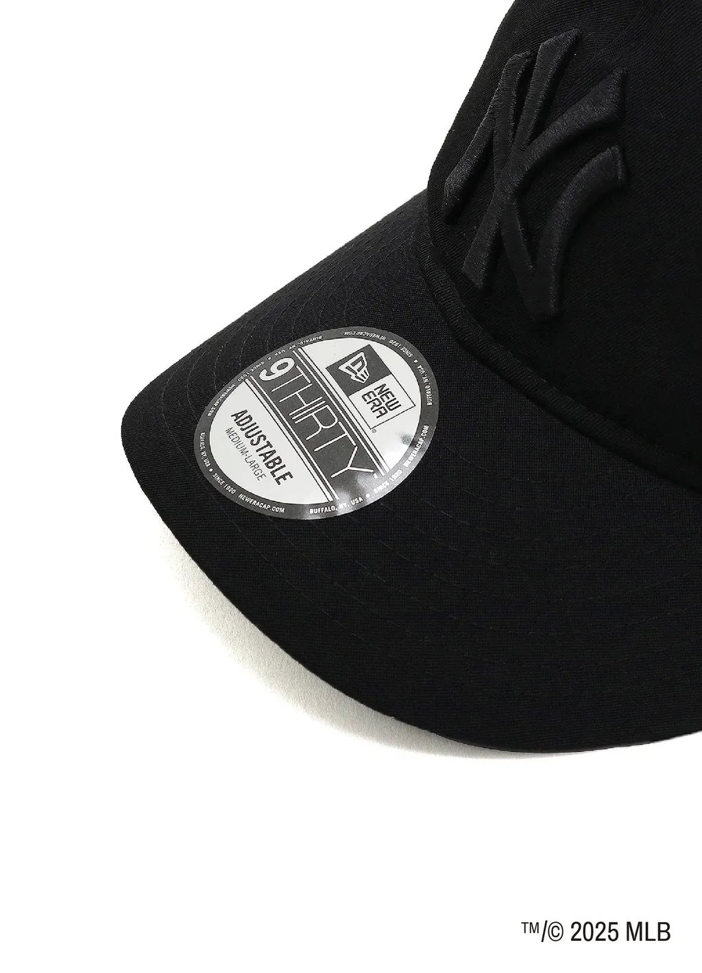 Wildside×New Era 9Thirty New York Yankees Black Gabardine Cap