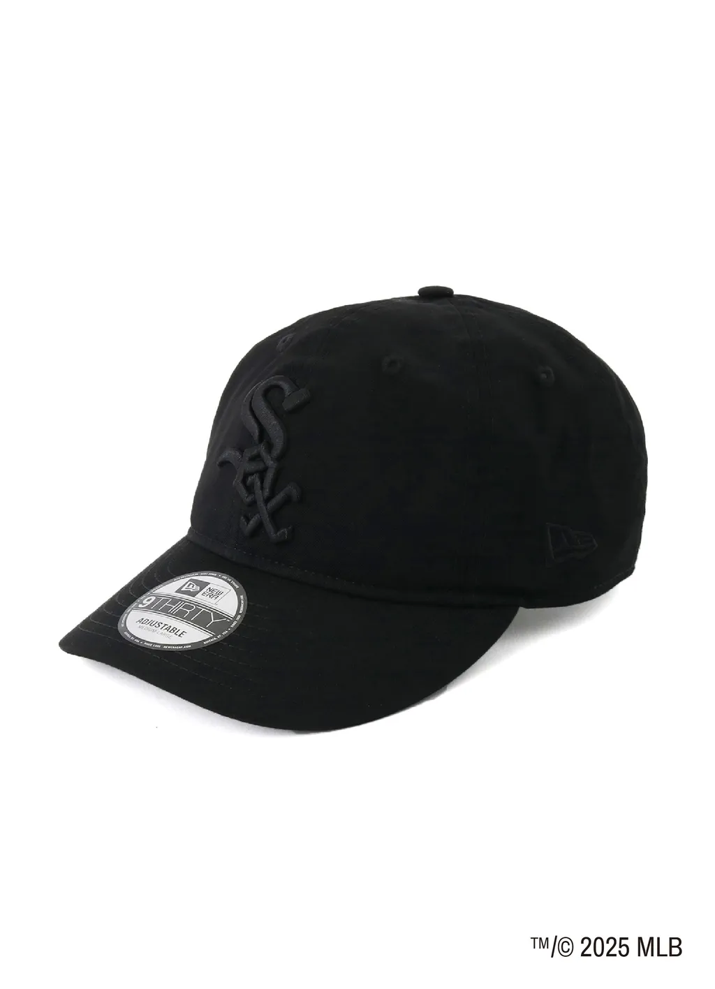 Wildside×New Era 9Thirty Chicago White Sox Black Gabardine Cap