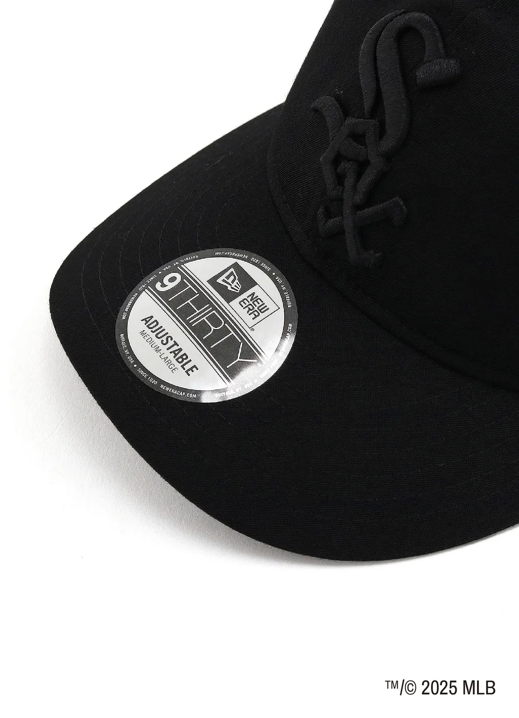 Wildside×New Era 9Thirty Chicago White Sox Black Gabardine Cap