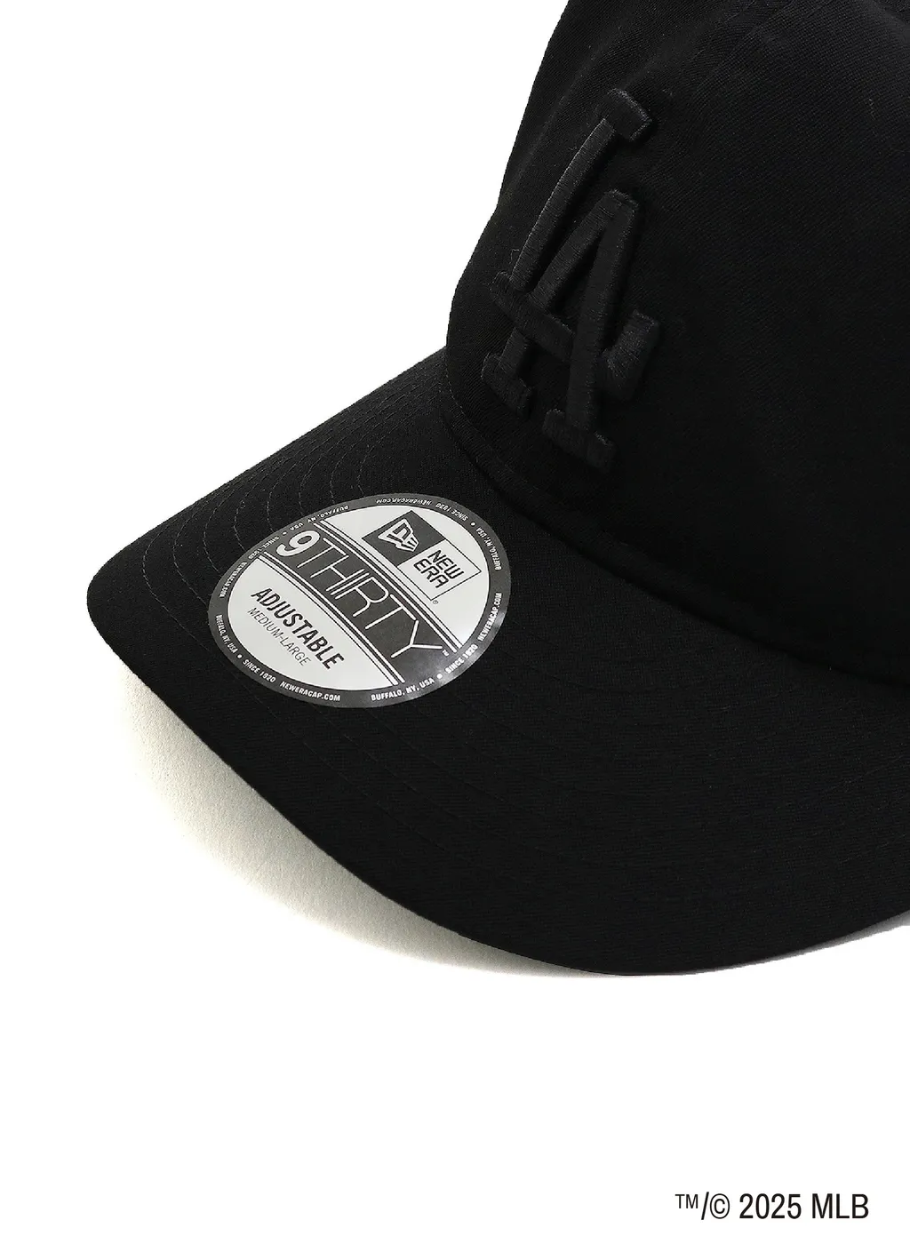 Wildside×New Era 9Thirty Los Angeles Dodgers Black Gabardine Cap