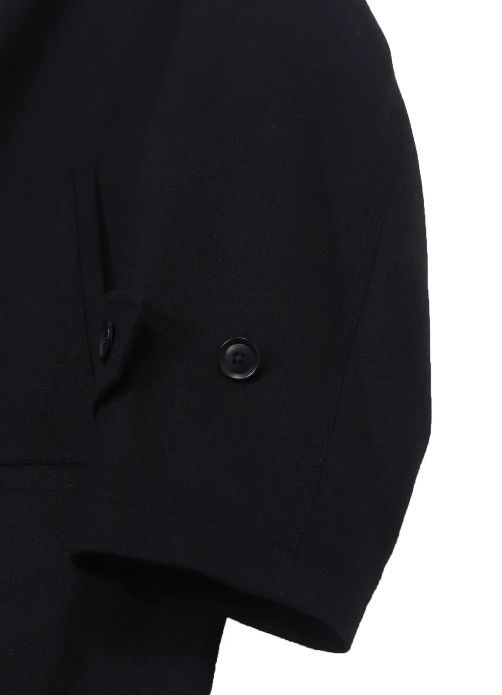 Wool Homespun Soutien Collar Zipper Coat