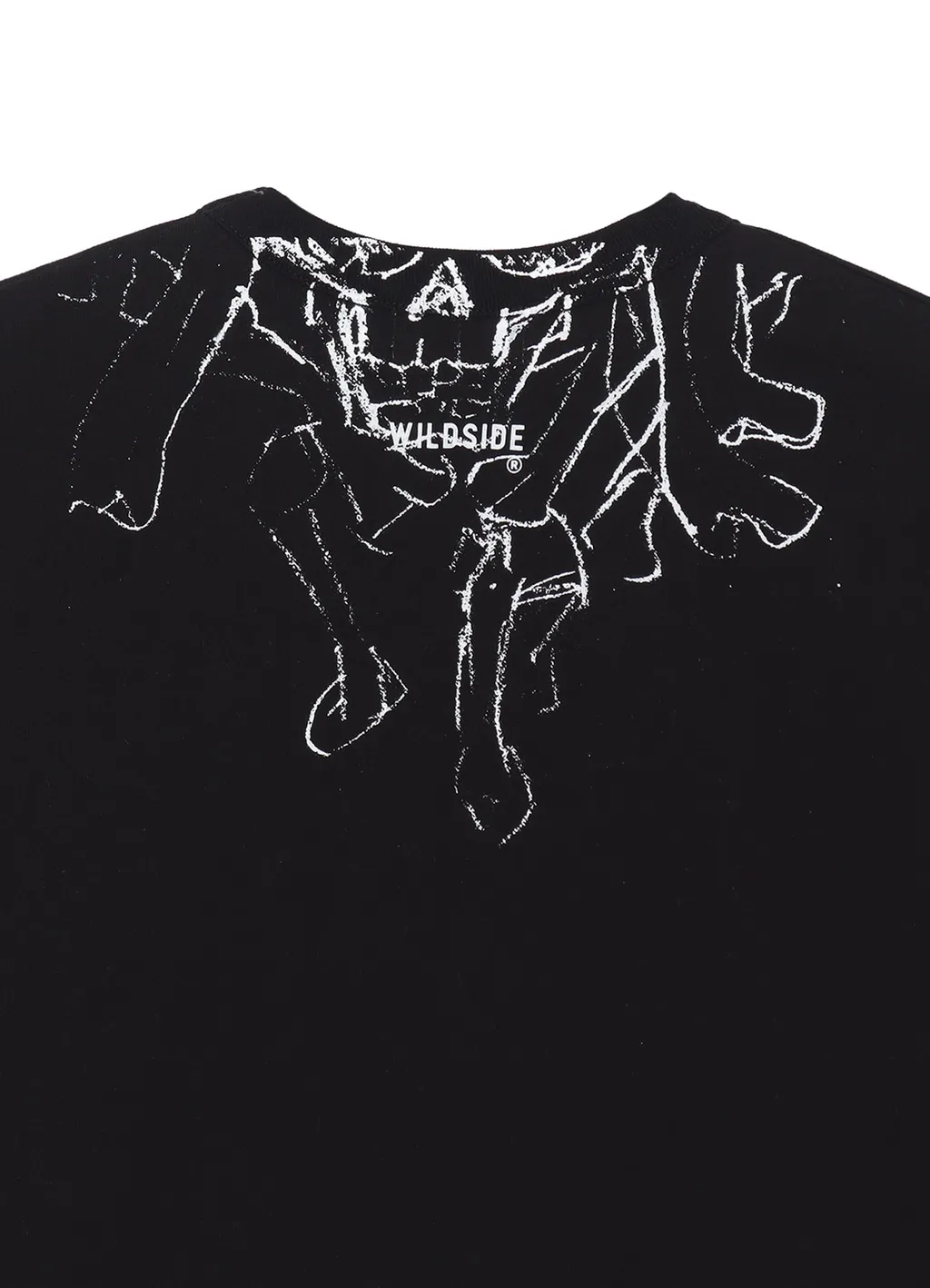 Wildside×Kume 90Th Skull Heavy Weight T-Shirt